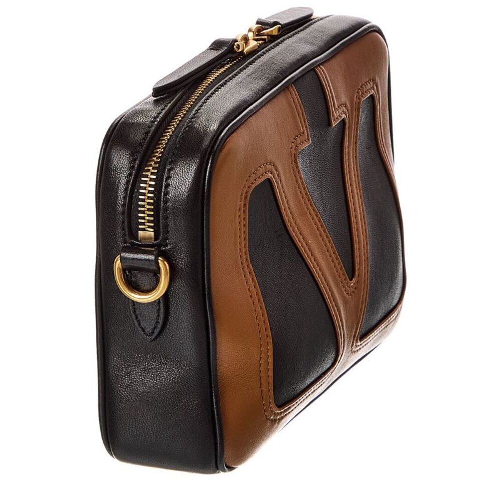 Valentino Viva Superstar Leather Crossbody, Black - Picture 3 of 5